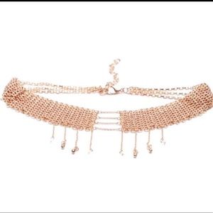Free People Tainted Love Chain Corset Necklace